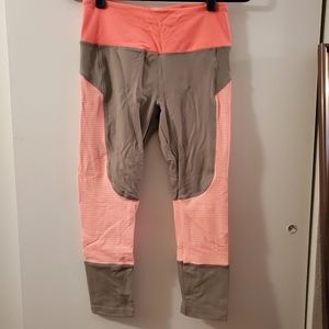 Victoria's Secret VSX Sport | Orange Knockout Capri Leggings